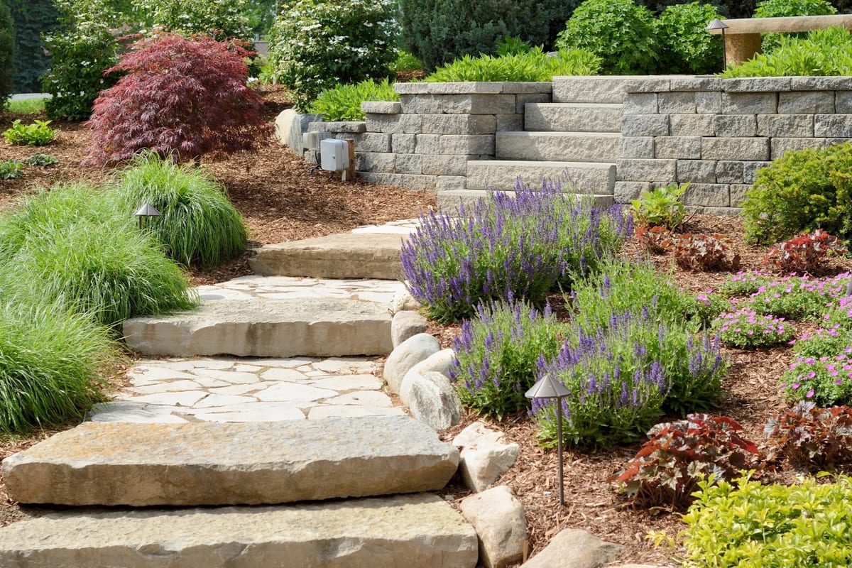 Estate grounds and landscaping